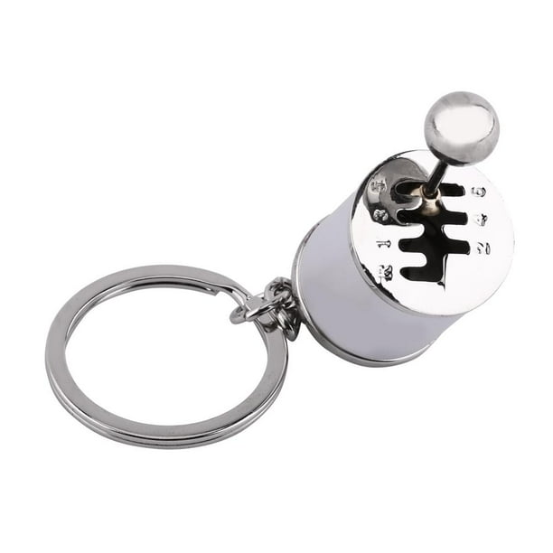 Black Car Shifter Keyring Creative Auto Gear Shifter Model Keychain Auto Part Model Gear Box Shifter Keychain